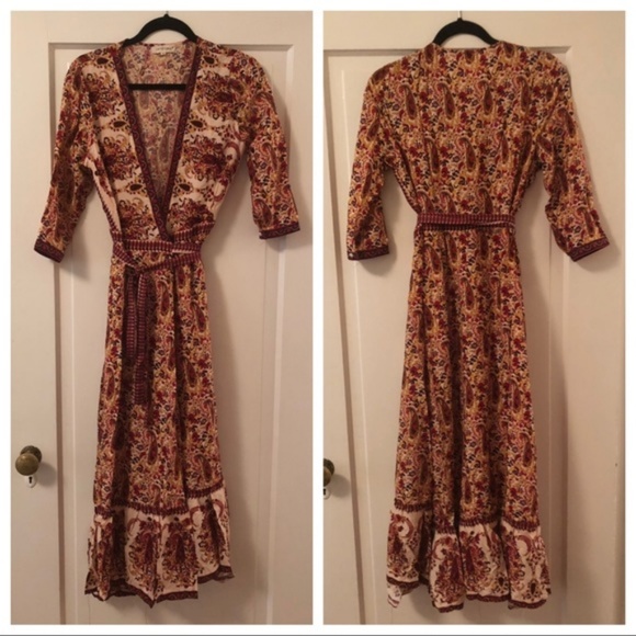 5βοΈ FAV BESTSELLER Wild Magnolia Floral Boho Dress - Picture 5 of 7